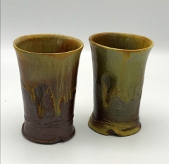 Pair of Wood Fired Cups