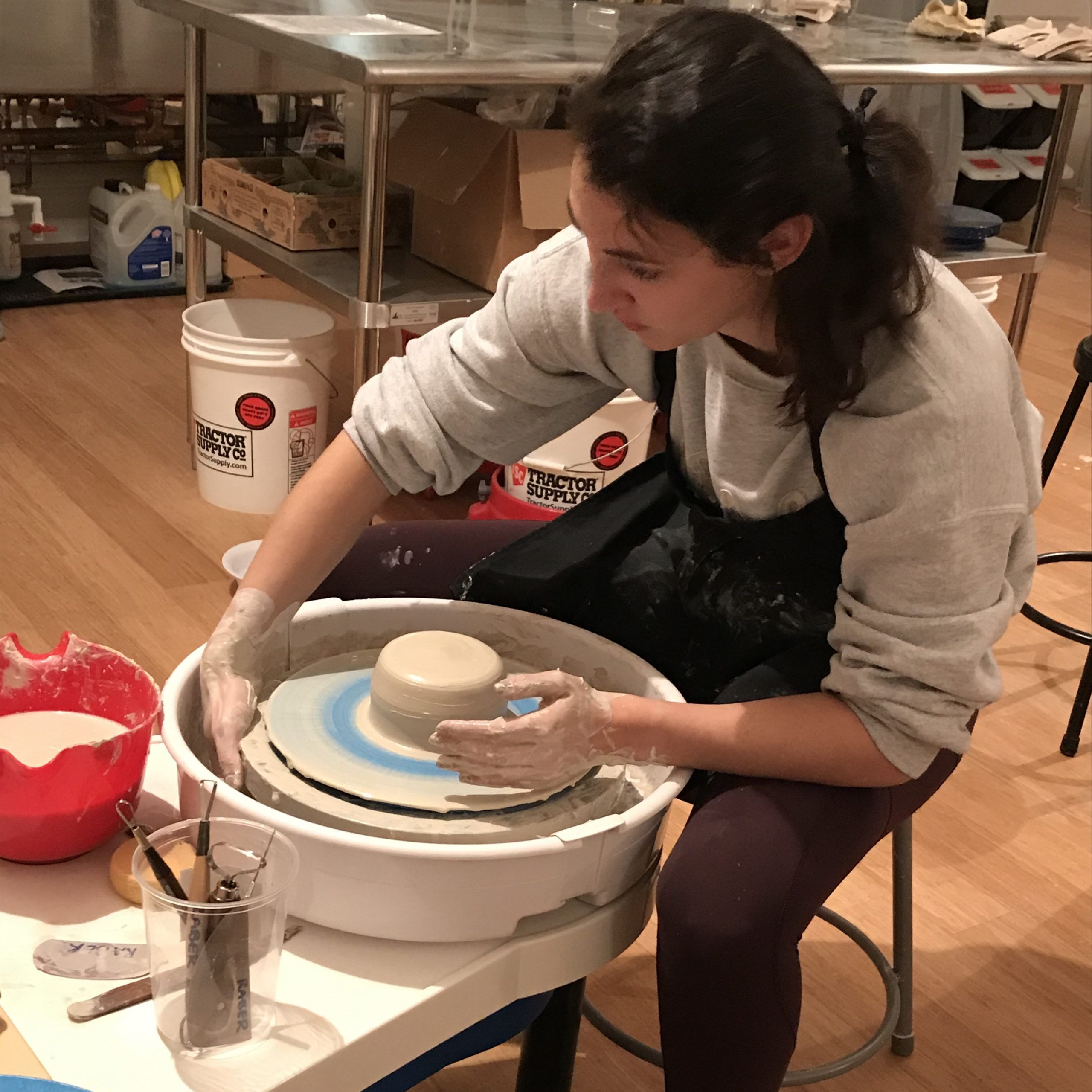 Teen and Tween Pottery Wheel Wednesdays, 4:15-5:45 with Alexa Nickandros - Image 2